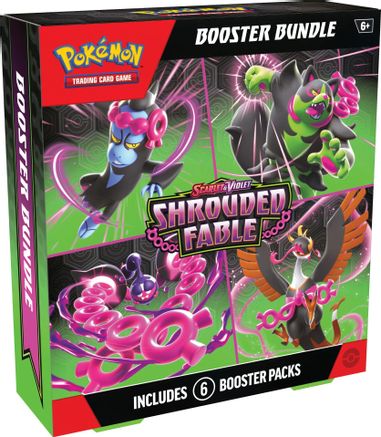 Pokemon Scarlet and Violet: Shrouded Fable Booster Bundle