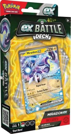 Pokemon TCG: Miraidon EX Battle Deck