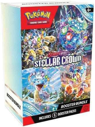 Pokemon Scarlet and Violet: Stellar Crown Booster Bundle