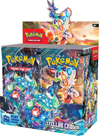 Pokemon Scarlet and Violet: Stellar Crown Booster Box