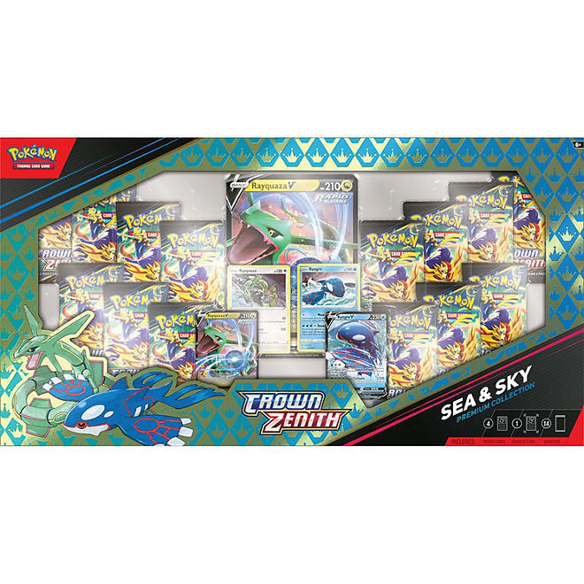 Pokemon TCG: Crown Zenith - Sea and Sky Premium Collection Box