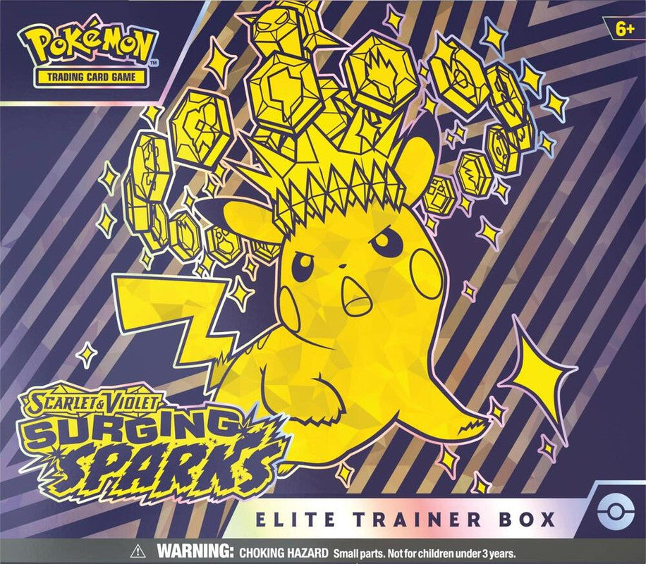 Pokemon Scarlet and Violet: Surging Sparks Elite Trainer Box