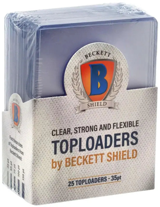 Beckett Shield Toploaders: 35pt (25ct)