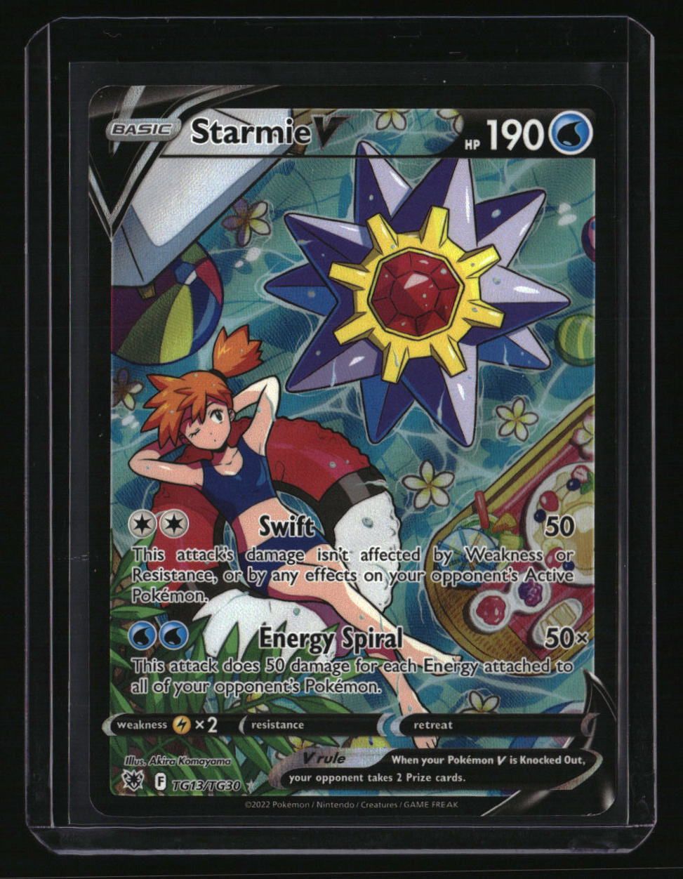 SWSH10: Astral Radiance Trainer Gallery Starmie V