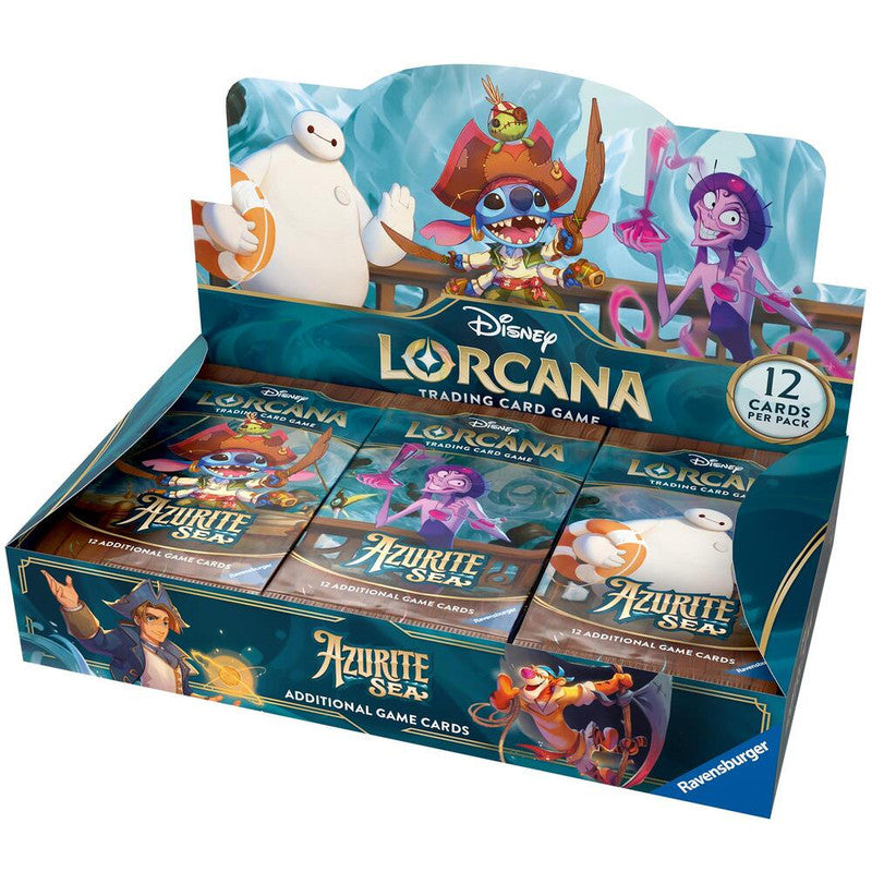 Disney Lorcana: Azurite Sea Booster Box (PRE-ORDER)