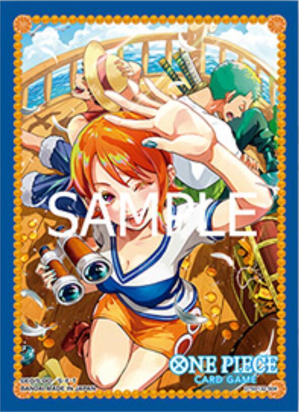 One Piece Card Game Official Sleeves: Assortment 8 - Nami