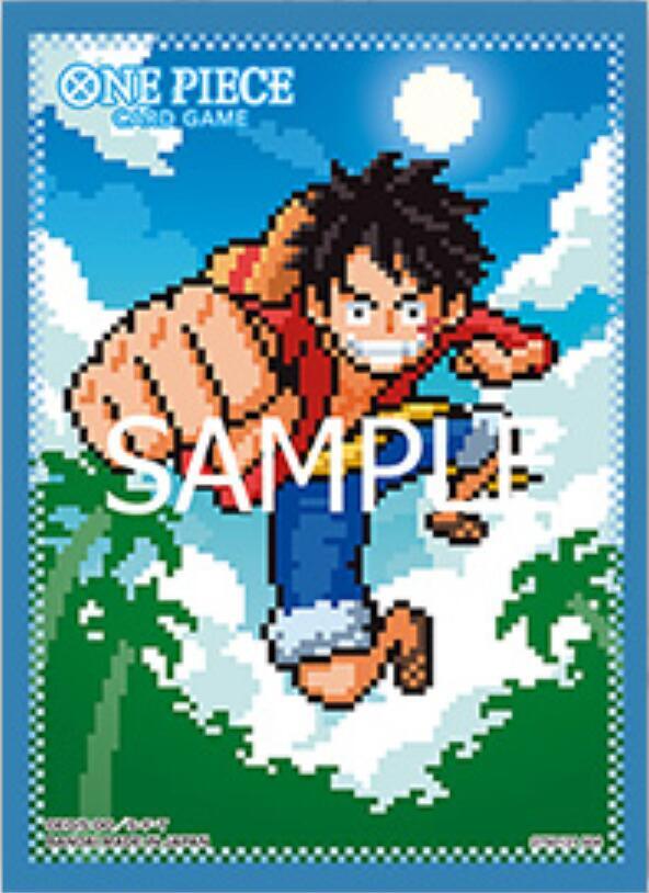 One Piece Card Game Official Sleeves: Assortment 8 - Monkey.D.Luffy