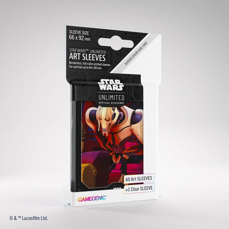 Gamegenic Star Wars Unlimited: Art Sleeves - General Grievious