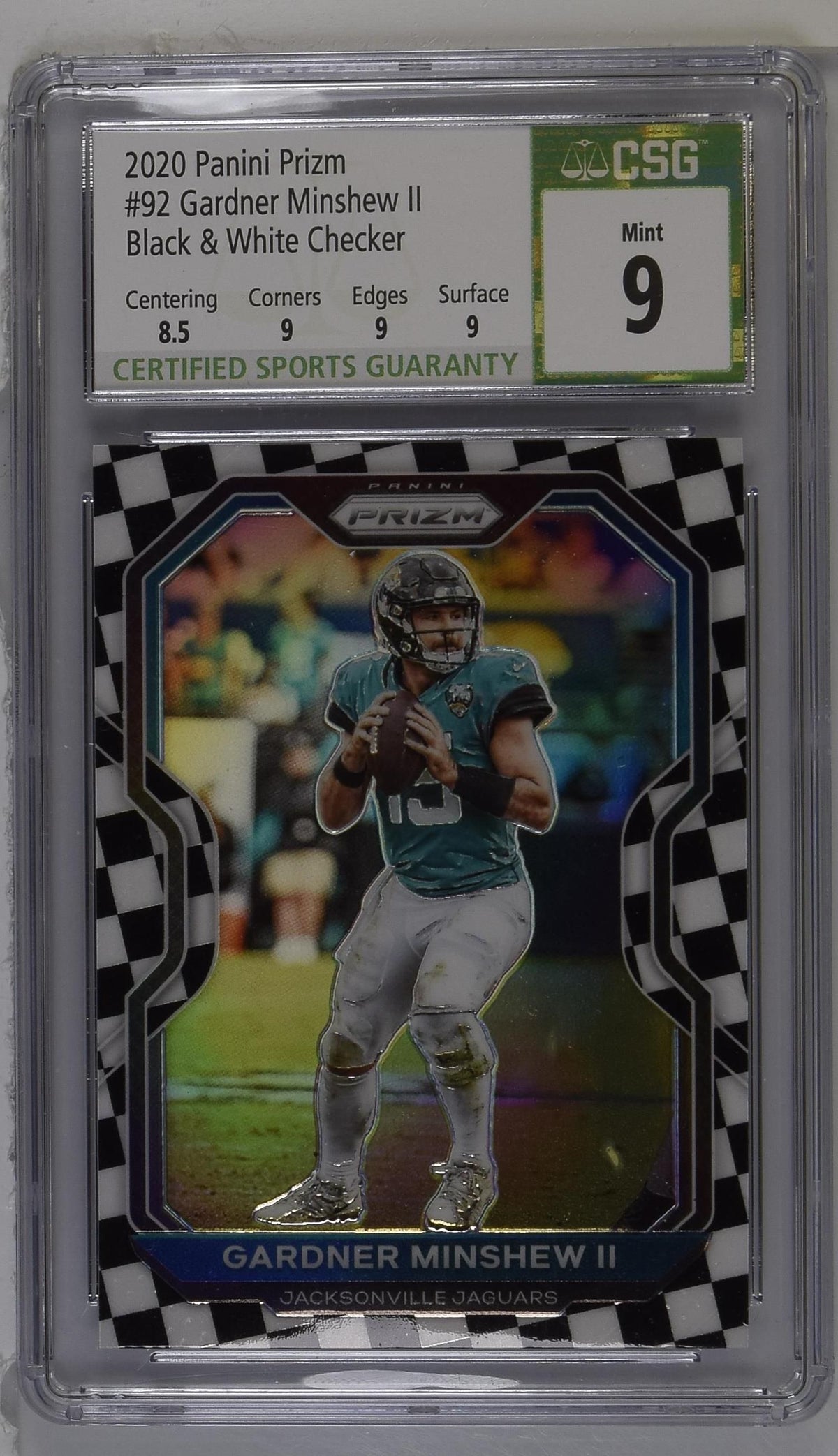 2020 Prizm Gardner Minshew II CGC 9