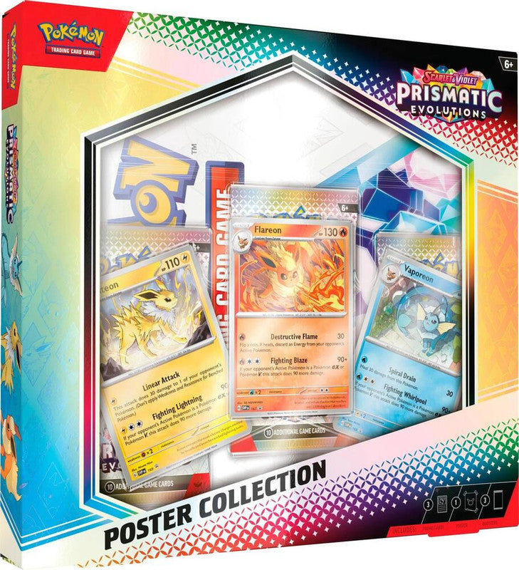 Pokemon: Scarlet and Violet - Prismatic Evolutions Poster Collection (PRE-ORDER)