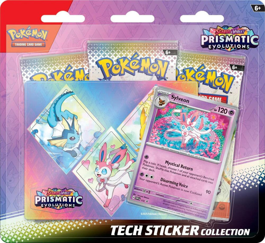 Pokemon: Scarlet and Violet - Prismatic Evolutions Tech Sticker (Sylveon) (PRE-ORDER)