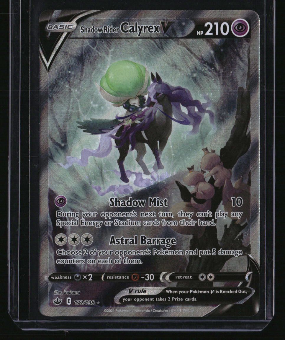 SWSH06: Chilling Reign Shadow Rider Calyrex V (Alternate Full Art) 10002184