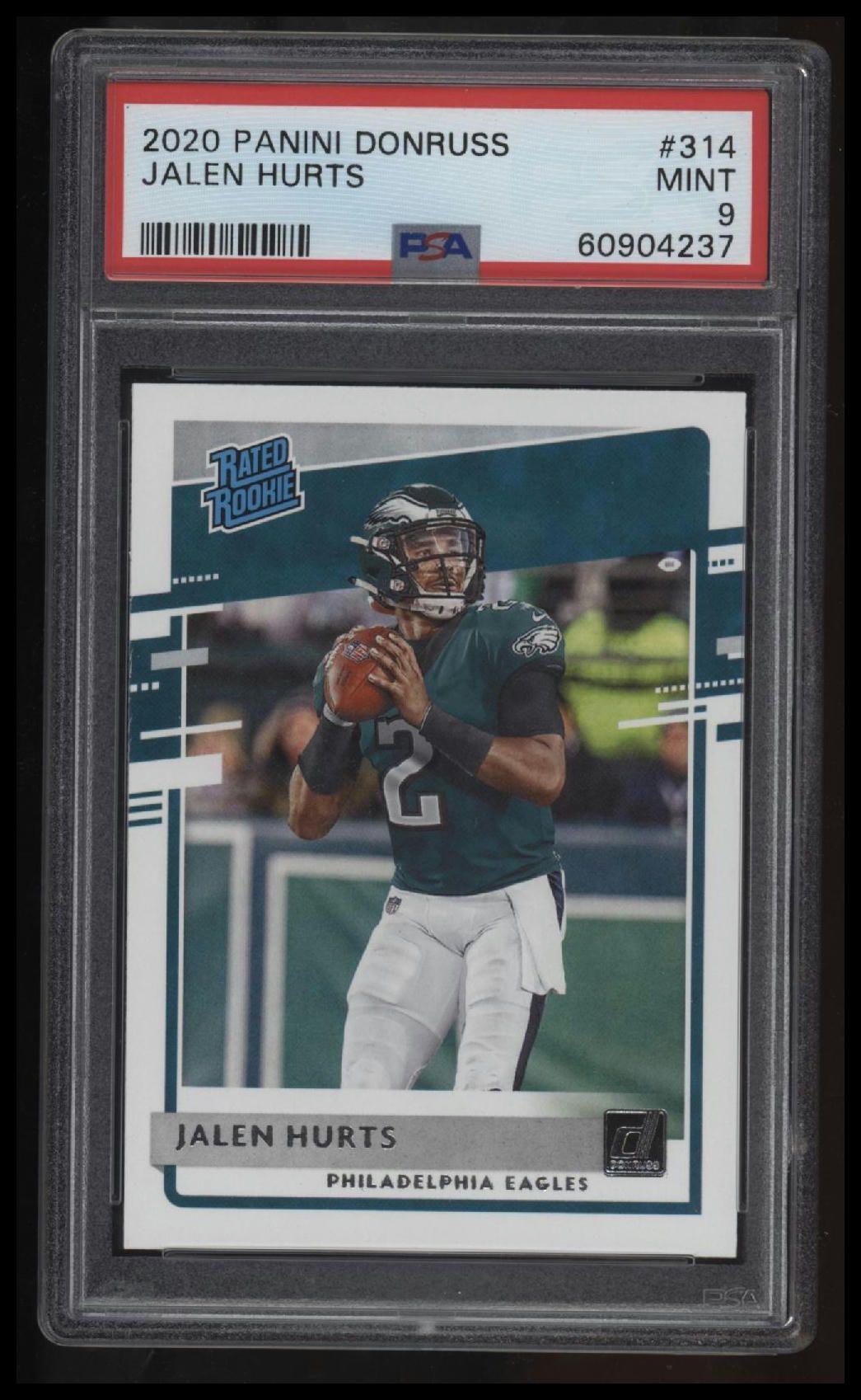 2020 Panini Donruss Jalen Hurts PSA 9 60904237