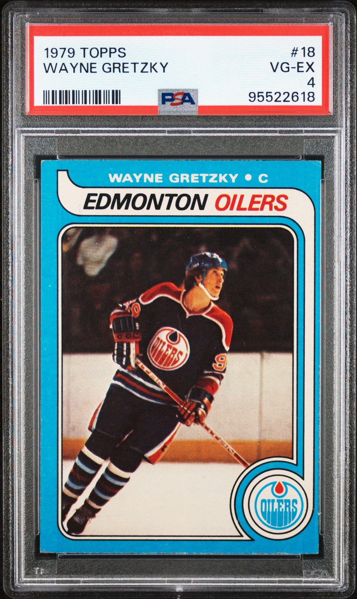 1979 Topps Wayne Gretzky PSA 4