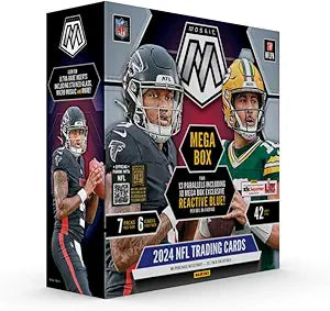 2024 Panini Mosaic Football Mega Box (Reactive Blue)