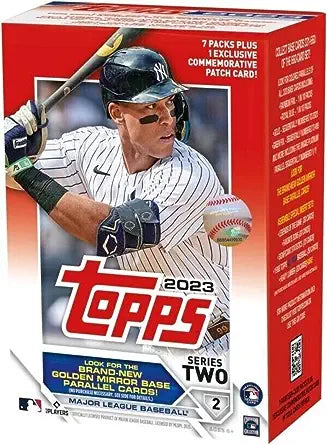 2023 Topps Series 2 Baseball 7-Pack Blaster Box (Commemerative Relic Card!)