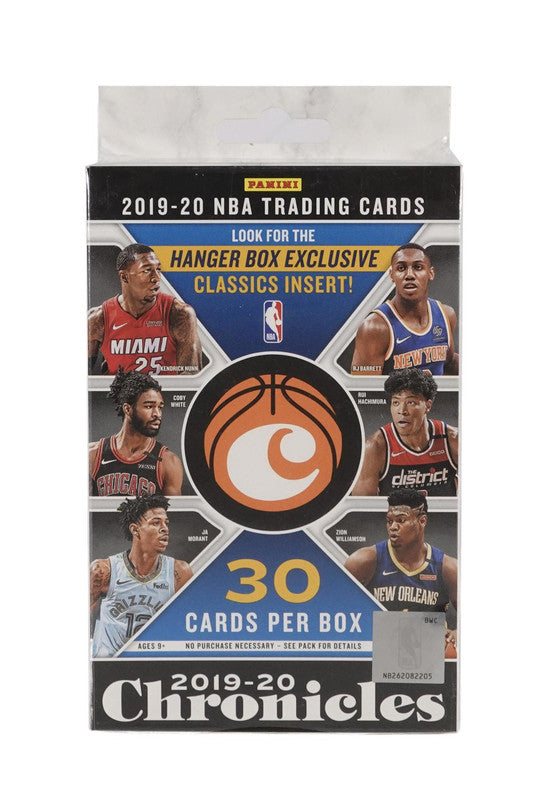 2019/20 Panini Chronicles Basketball Hanger Box