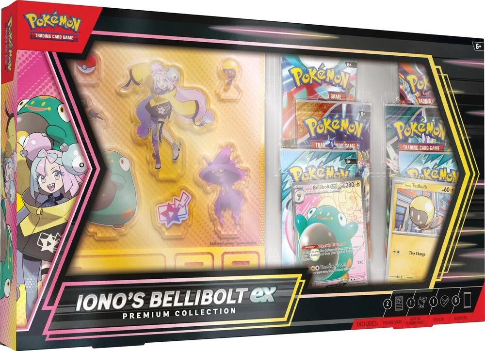 Pokemon TCG: Ionos Bellibolt EX Premium Collection Box (PRE-ORDER)