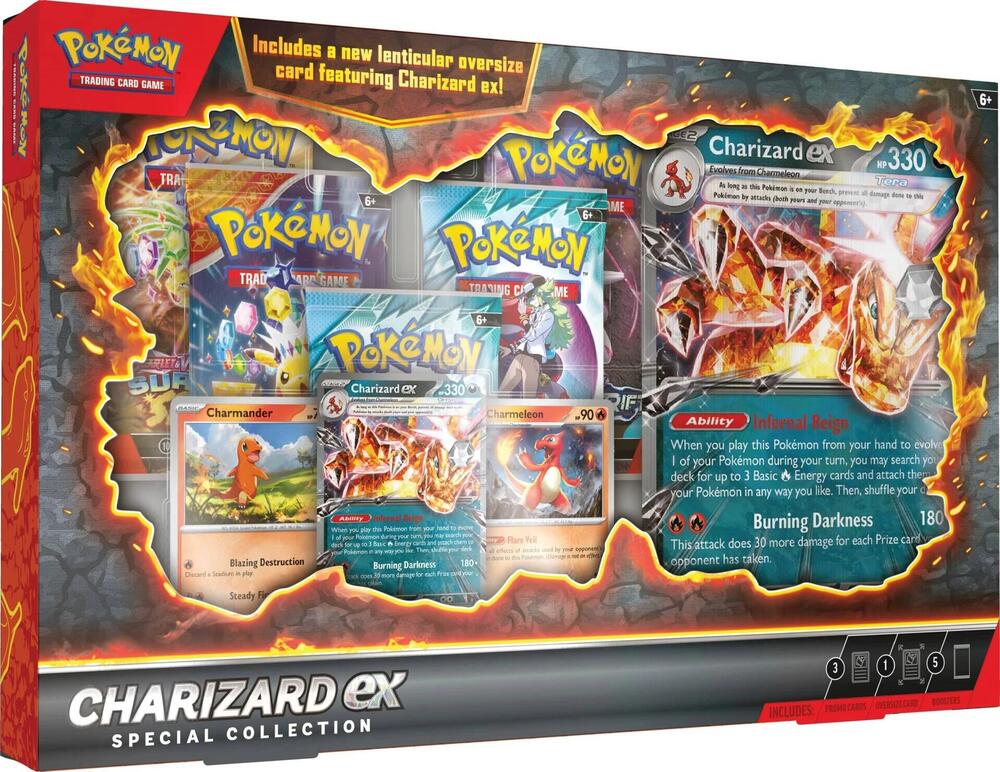 Pokemon TCG: Charizard EX Special Collection Box (PRE-ORDER)