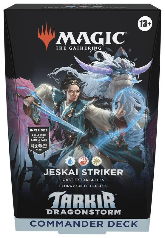 Magic The Gathering: Tarkir Dragonstorm Commander Deck (Jeskai) (PRE-ORDER)