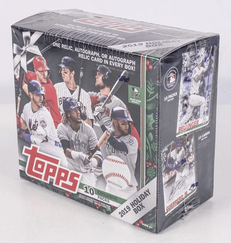 2019 Topps Holiday Baseball Mega Box