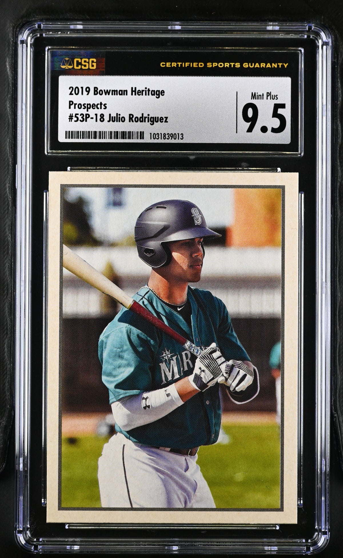 2019 Heritage Julio Rodriguez Prospects CGC 9.5