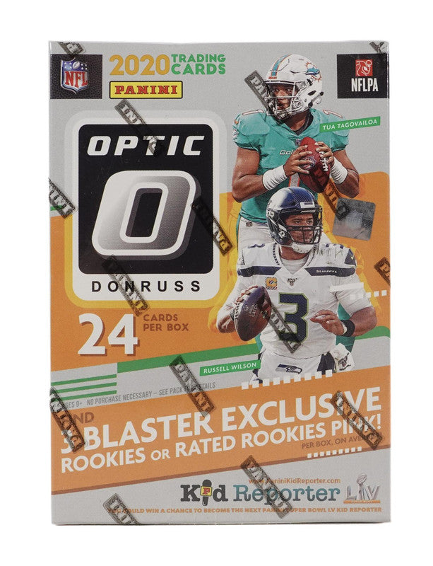 2020 Panini Donruss Optic Football Blaster Box (Pink Parallels)