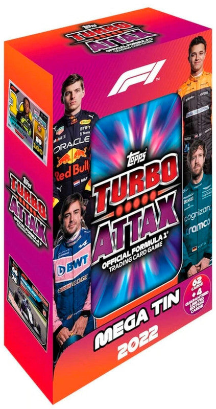 2022 Topps Formula 1 F1 Turbo Attax Mega Tin