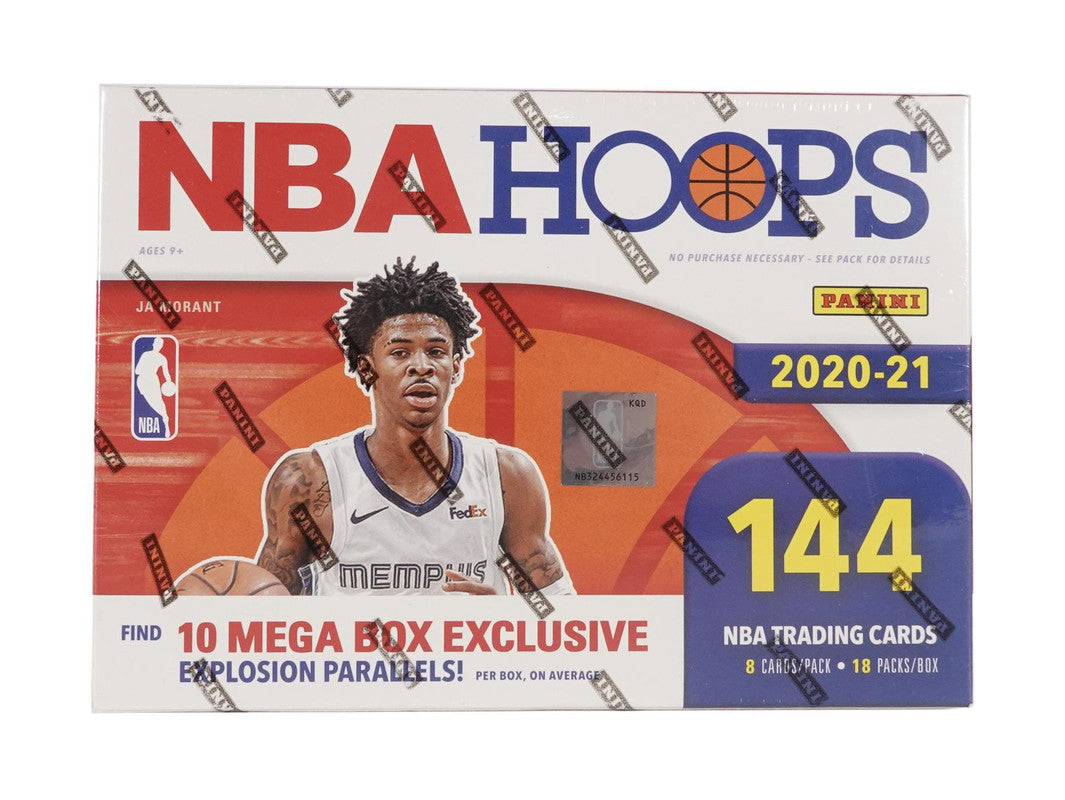 2020/21 Panini NBA Hoops Basketball Mega Box