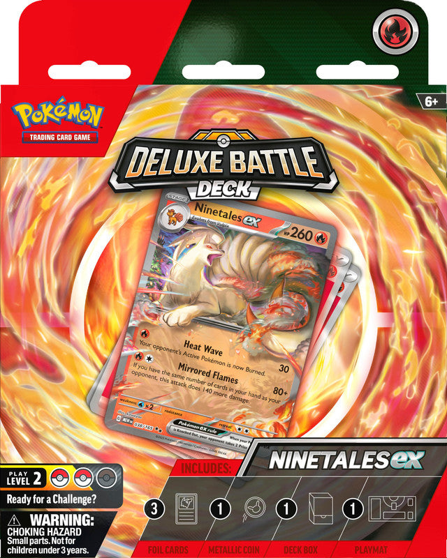 Pokemon Scarlet and Violet: Ninetales EX Deluxe Battle Deck