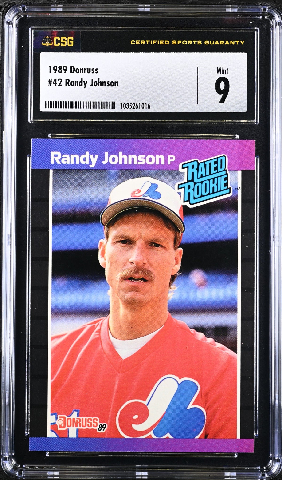 Randy Johnson CGC 9