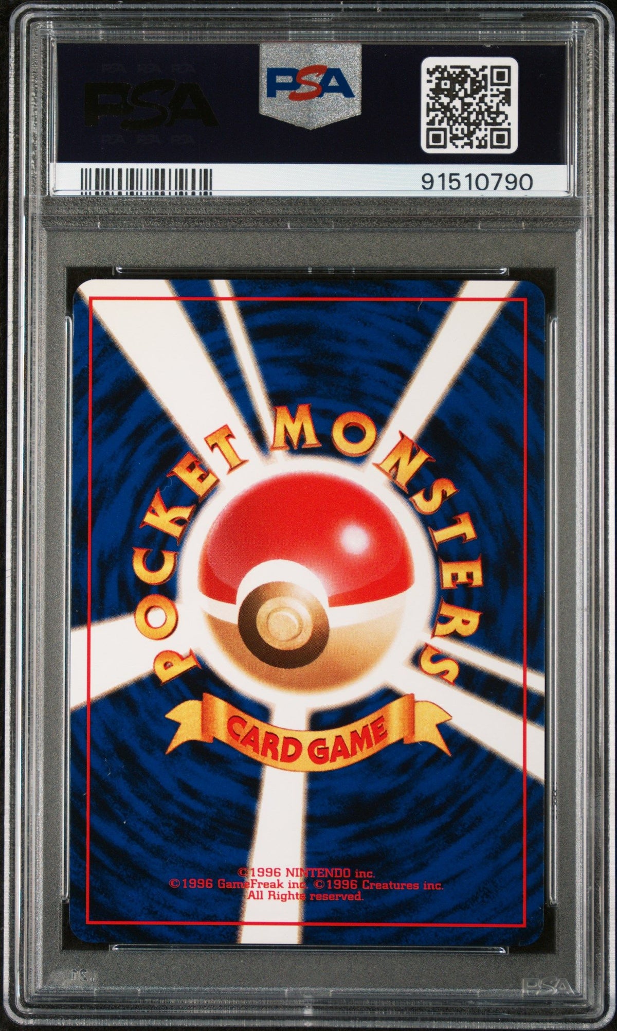 1999 Pokemon Japanese Gym 2 Giovanni&#39;S Machamp Holo PSA 9