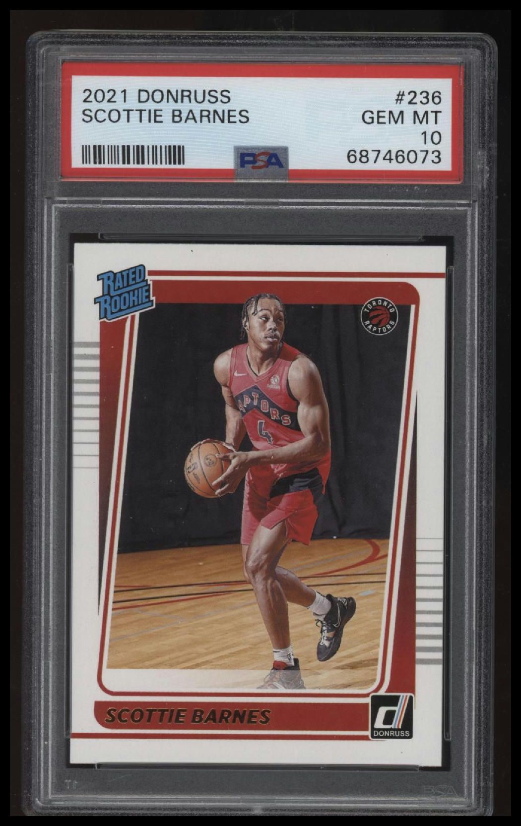 2021 Panini Donruss Scottie Barnes PSA 10