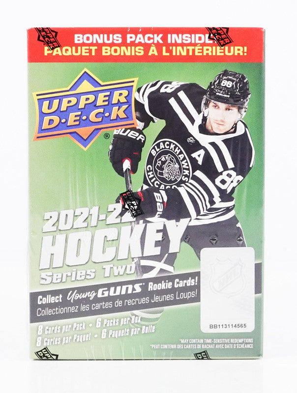 2021/22 Upper Deck Series 2 Hockey Blaster Box