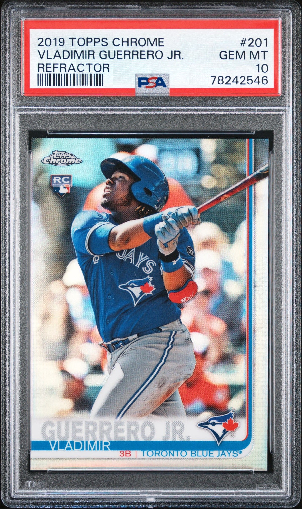 2019 Topps Chrome Vladimir Guerrero Jr. Refractor PSA 10