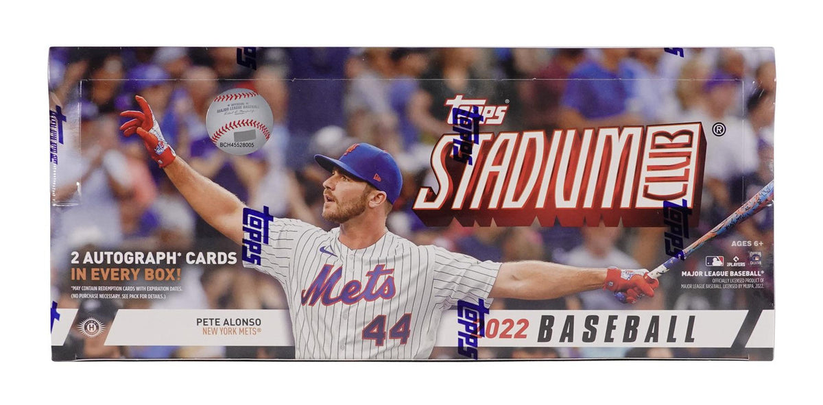 2022 Topps Stadium Club Baseball Hobby Box