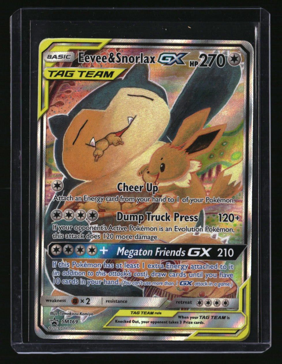 SM Promos Eevee &amp; Snorlax GX LP