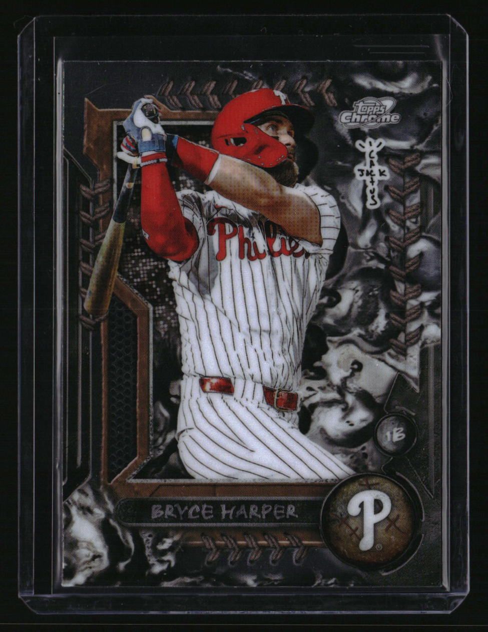 2024 Topps Chrome Cosmic Bryce Harper Cactus Jack #6