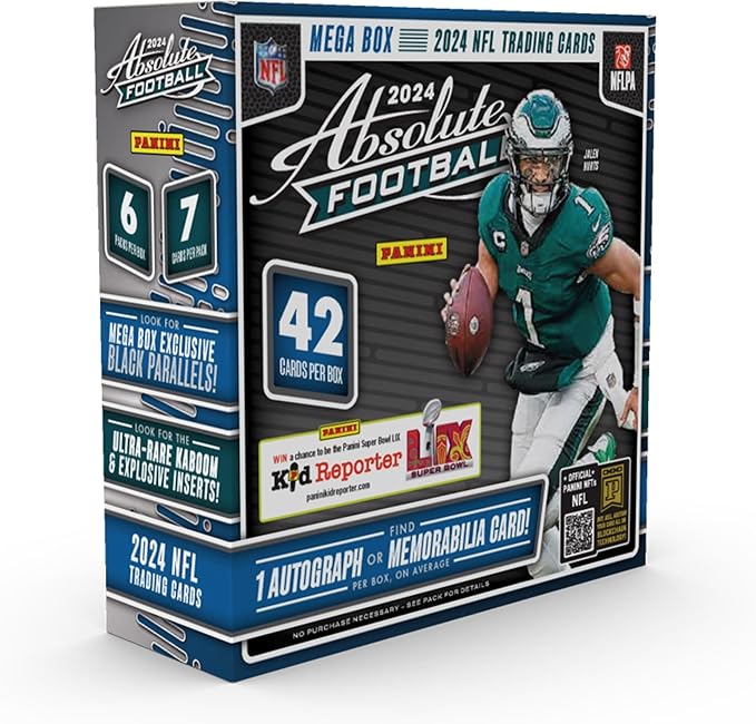 2024 Panini Absolute Football Mega Box (Black Parallels)