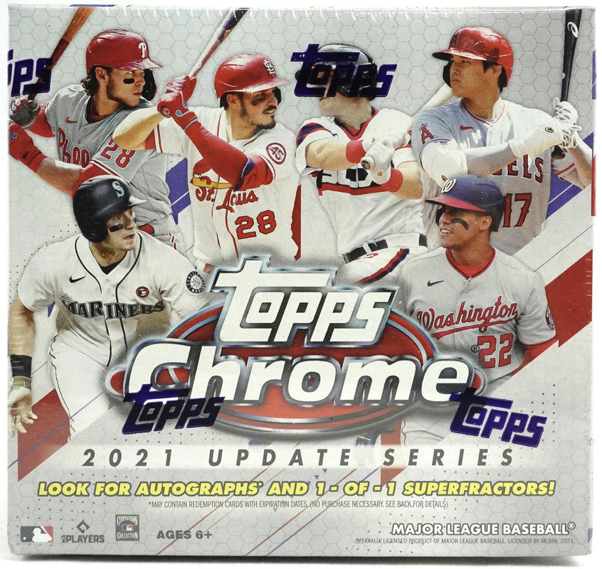 2021 Topps Chrome Update Baseball Mega Box