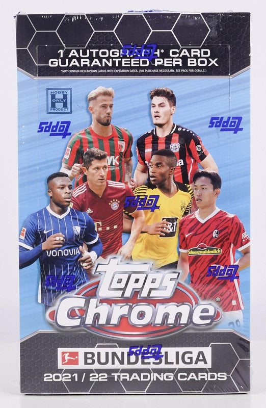 2021/22 Topps Chrome Bundesliga Soccer Hobby Box