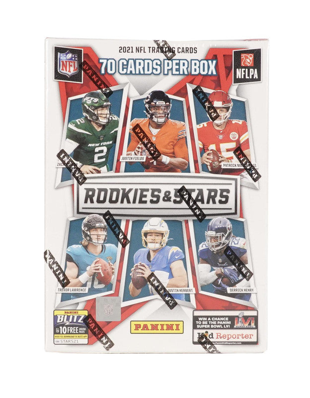 2021 Panini Rookies &amp;amp; Stars Football Blaster Box (Red Parallels!)