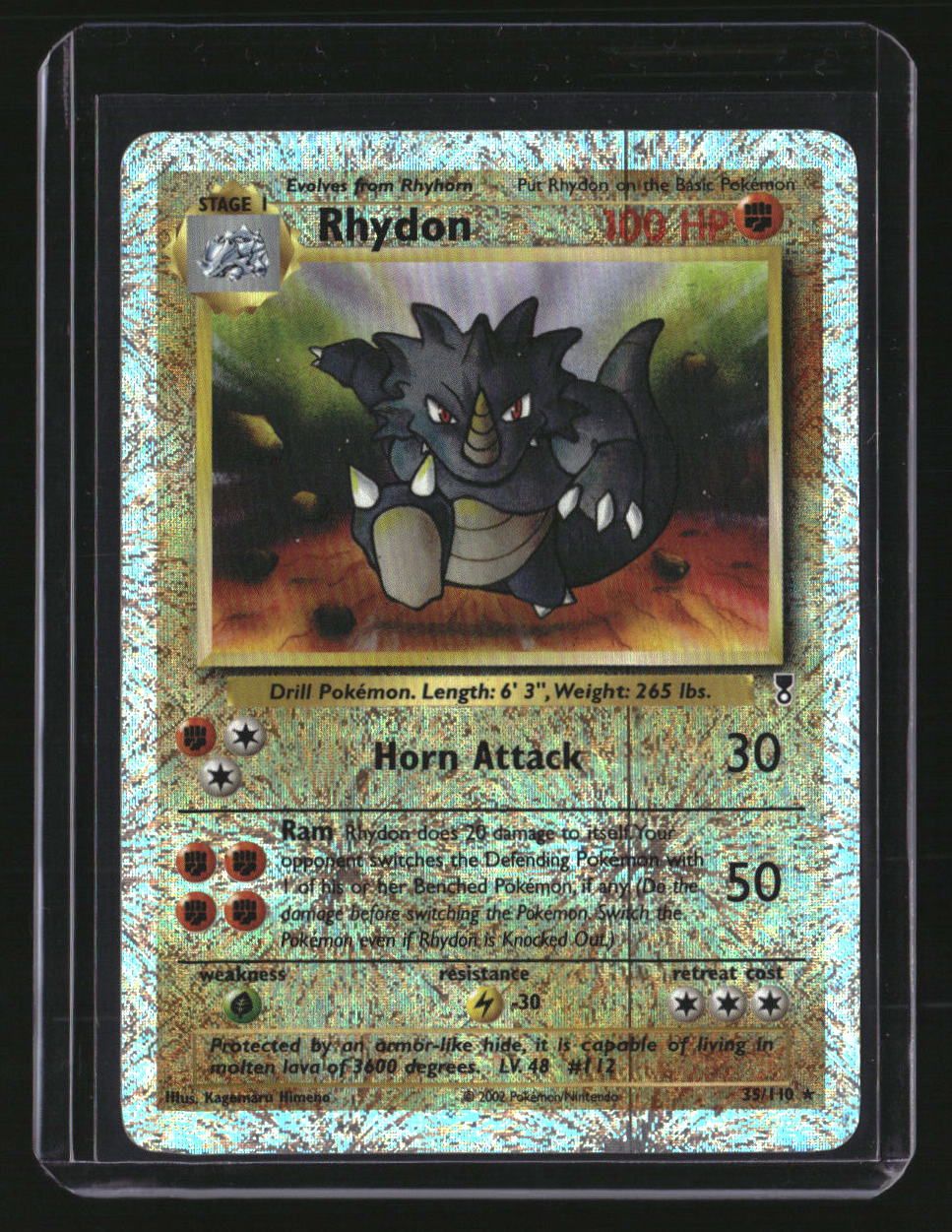 Legendary Collection Rhydon Reverse Holo