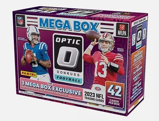 2023 Panini Donruss Optic Football Mega Box (Green Hyper)