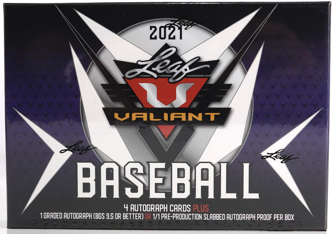 2021 Leaf Valiant Football Hobby Box