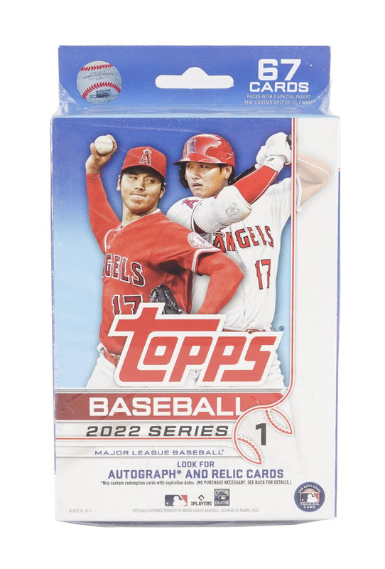 2022 Topps Series 1 Baseball Hanger Box (Autographs and Relics!)