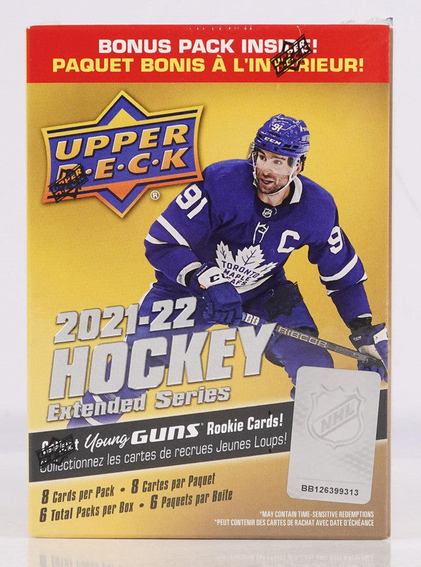 2021/22 Upper Deck Extended Series Hockey Blaster Box