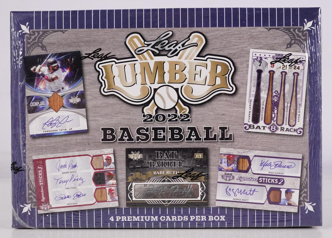 2022 Leaf Lumber Baseball Hobby Box