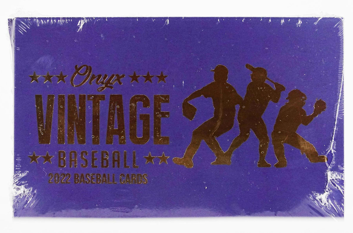 2022 Onyx Vintage Baseball Hobby Box