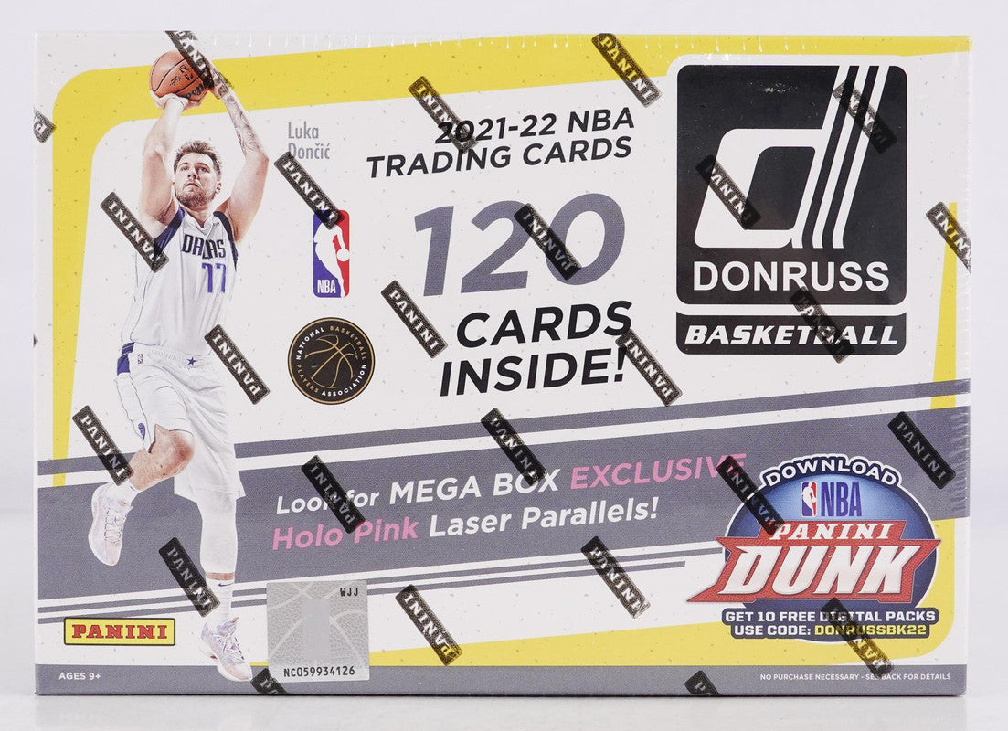 2021/22 Panini Donruss Basketball Mega Box (Holo Pink Laser Parallels!)